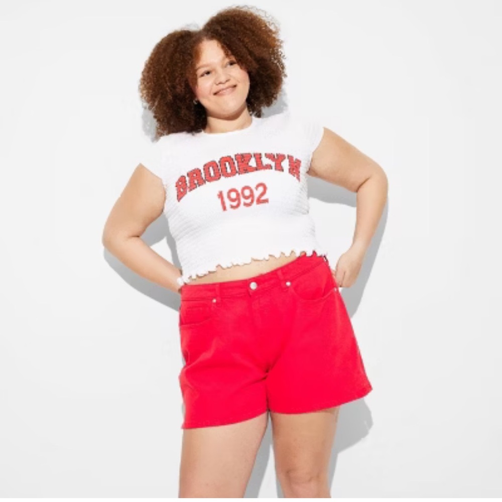 Wild Fable Brooklyn Smocked Stretch Top